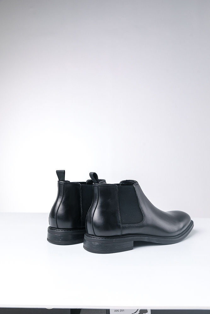 Seven Men Black Boot Shoes