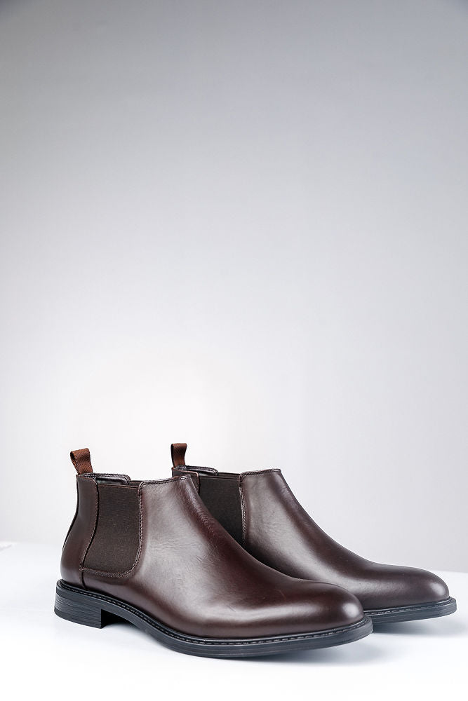 Seven Men Chocolate Boot Shoes