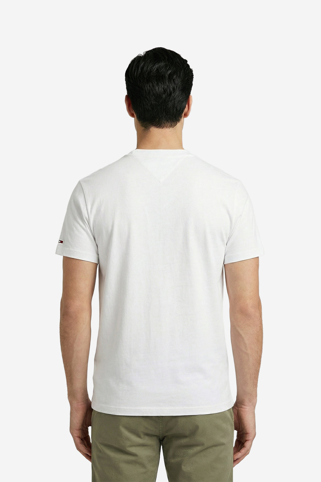 Tommy Hilfiger Ecru Varsity Novelty Tee