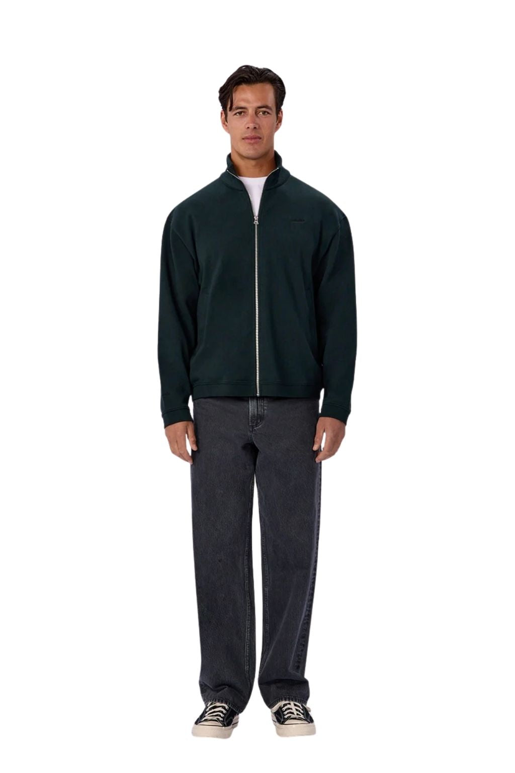 Industrie The Syracuse Track Top Dark Emerald 26