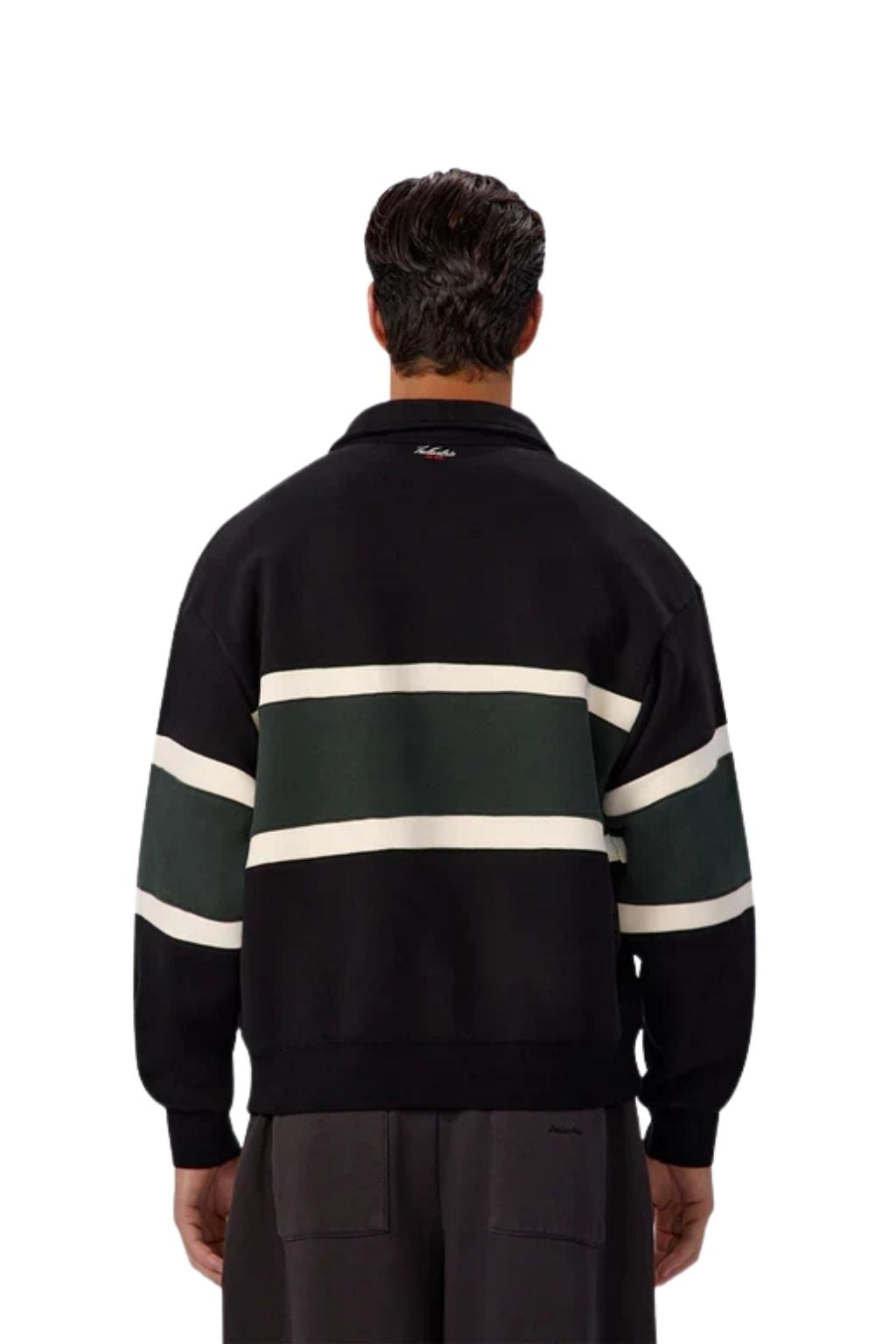Industrie The Eastbourne Track Top - Black Combo