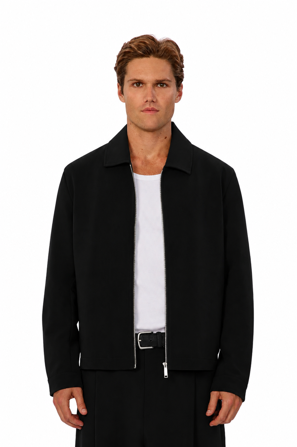 Industrie The Lusso Bomber Jacket Black