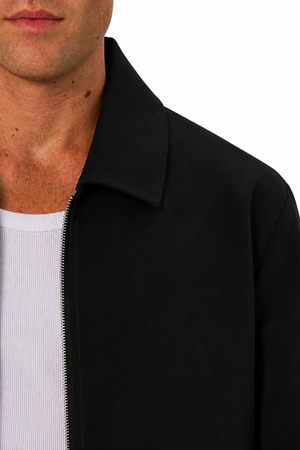 Industrie The Lusso Bomber Jacket Black