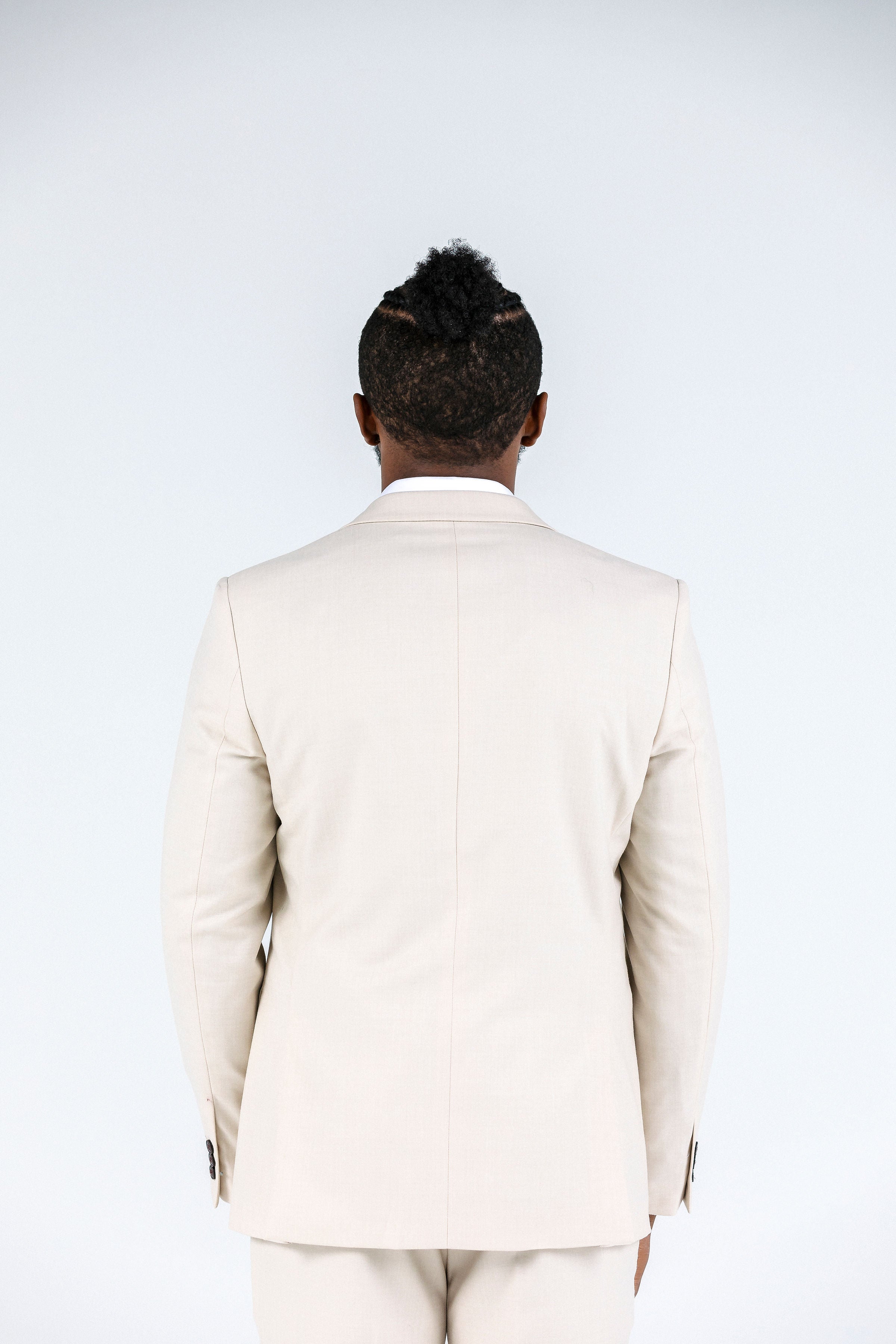 Pablo Beige Suit Jacket