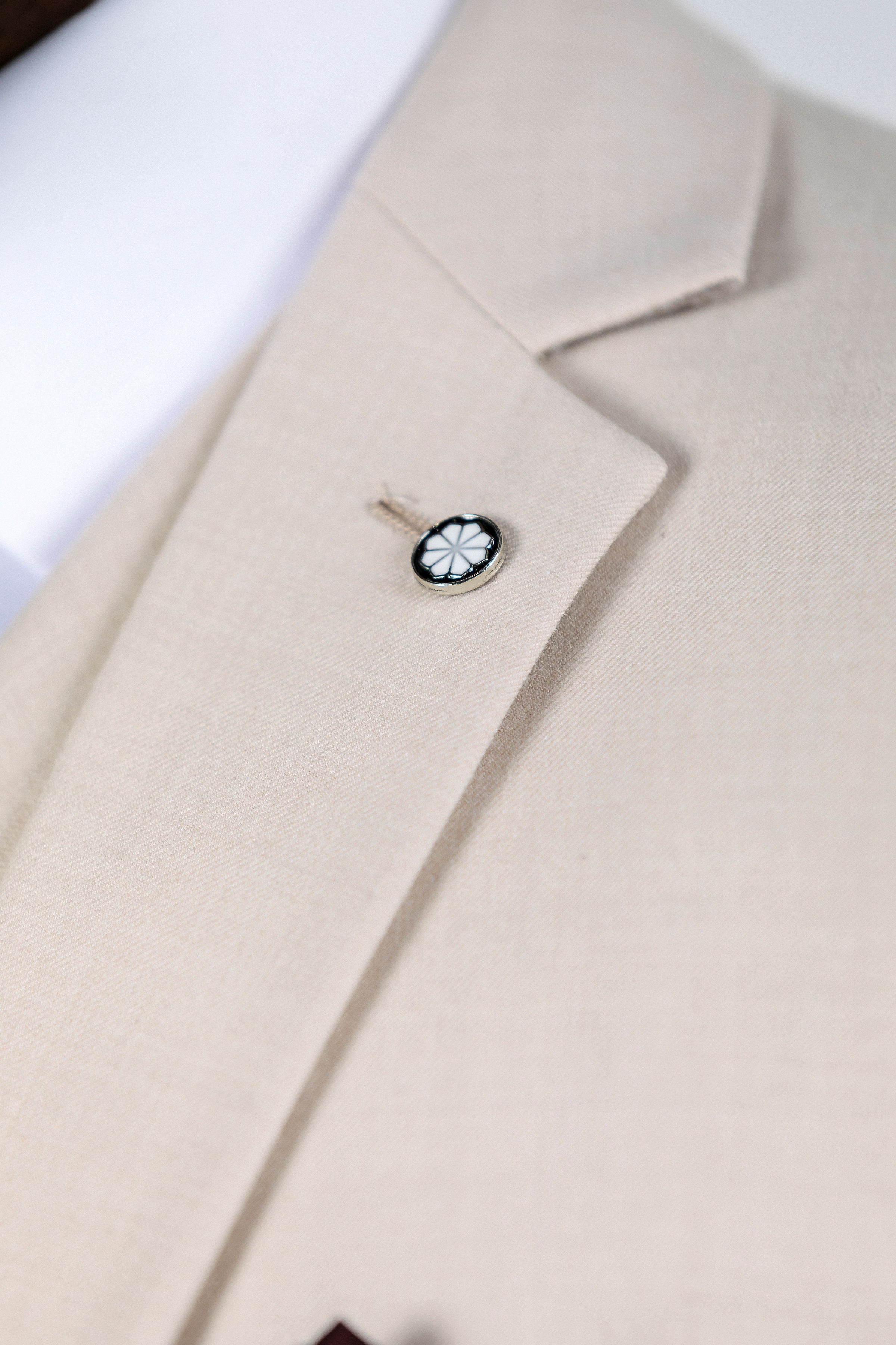Pablo Beige Suit Jacket