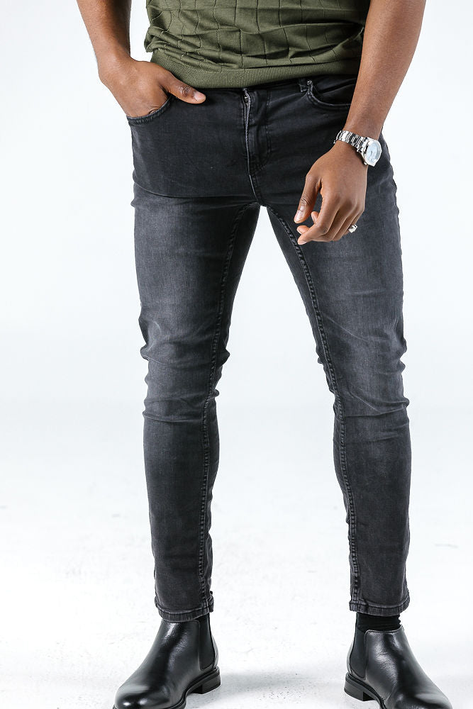 FSBN Black Washed Slim Jeans Jeans