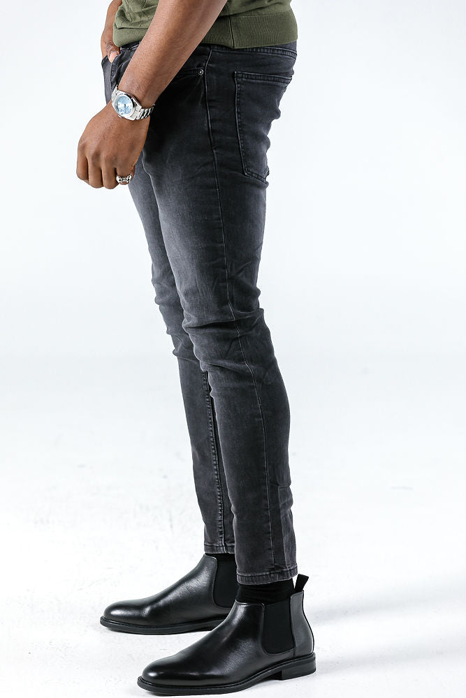 FSBN Black Washed Slim Jeans Jeans