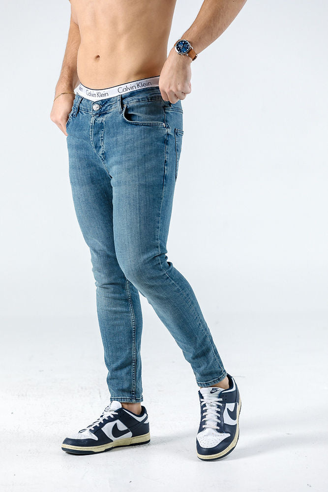 Black Island Blue Slim Jeans Jeans