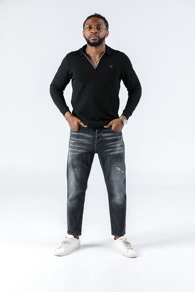 Black Island Grey Slim Jeans Jeans