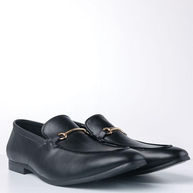 Archie Black Loafer Shoes