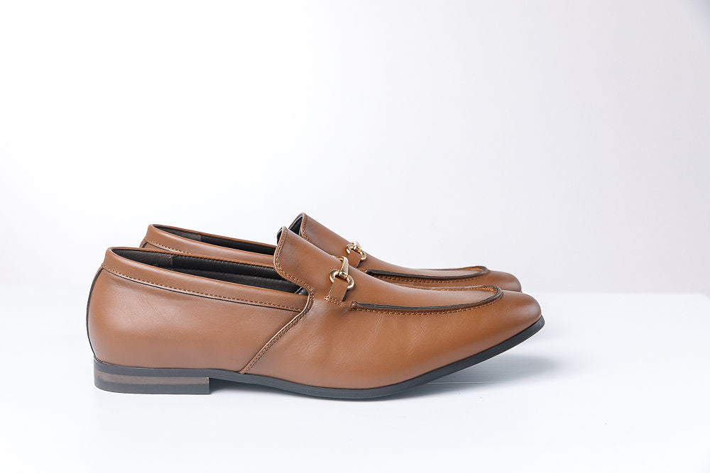 Archie Tan Loafer Shoes