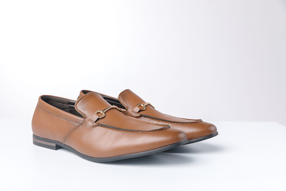 Archie Tan Loafer Shoes