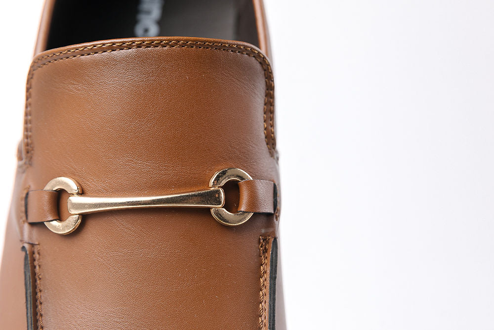 Archie Tan Loafer Shoes