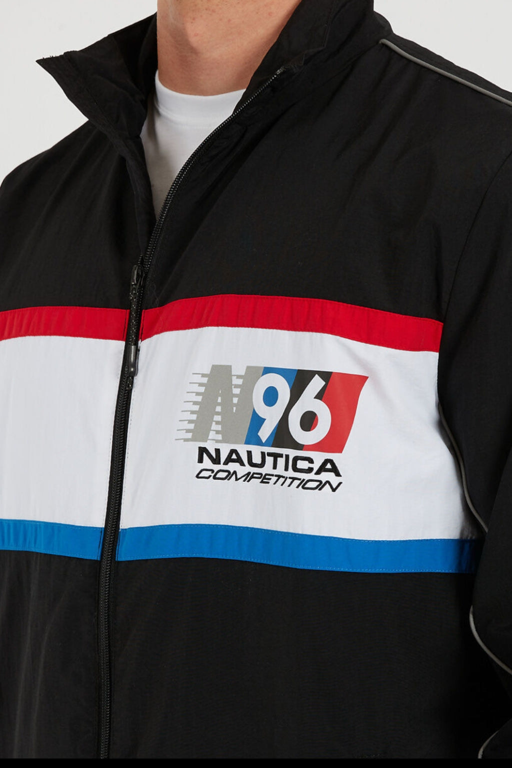 Nautica Competition Black Ashmore Full-Zip Jacket