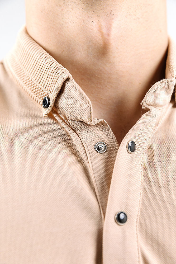 Troy Cream Polo Shirt
