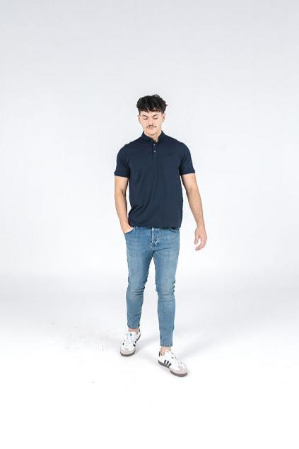 Troy Navy Polo Shirt