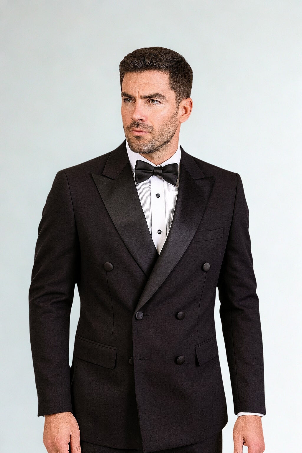 Romano Double Breasted Tuxedo Suit jacket – SEVEN MEN