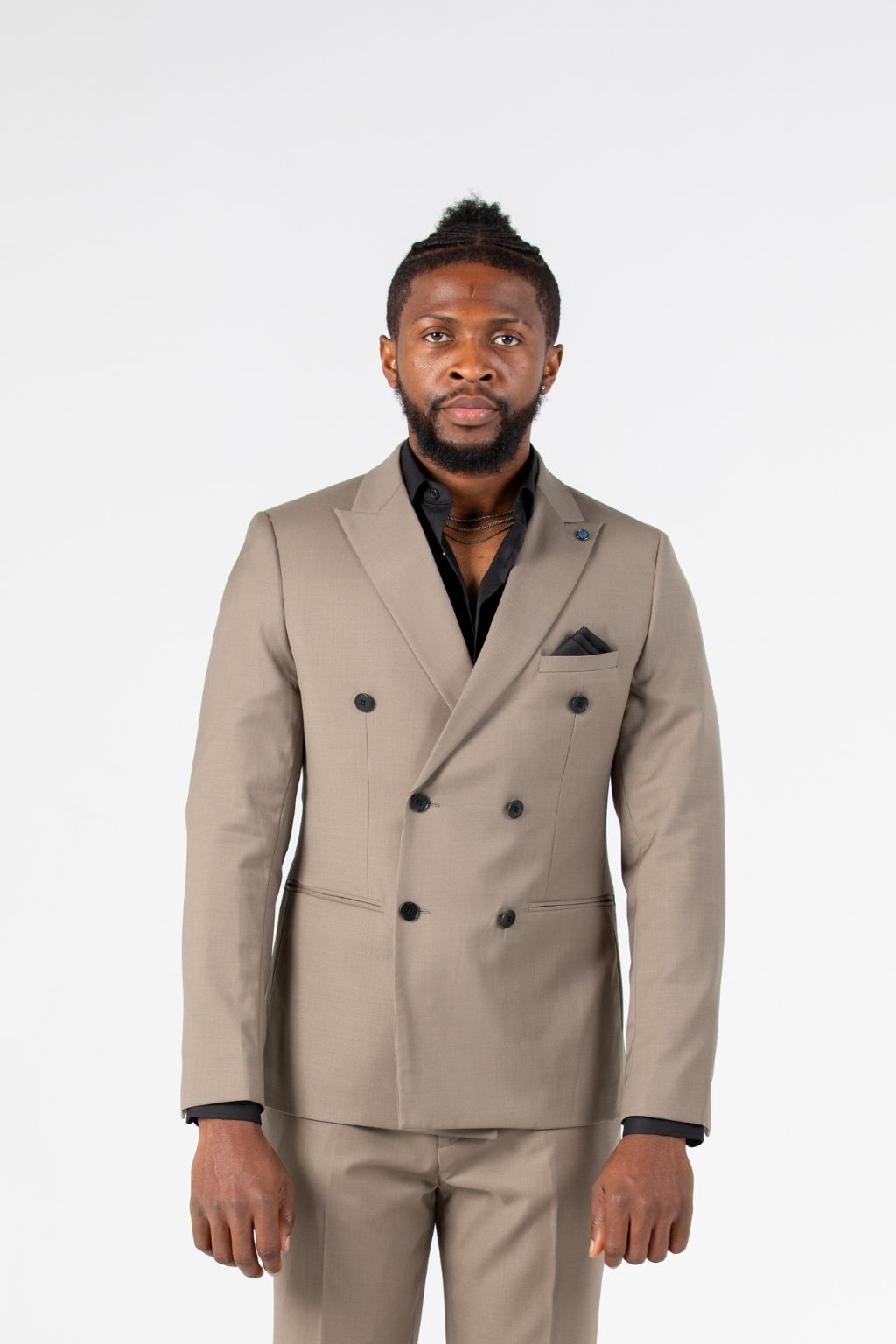 Salvatore Camel Suit Jacket