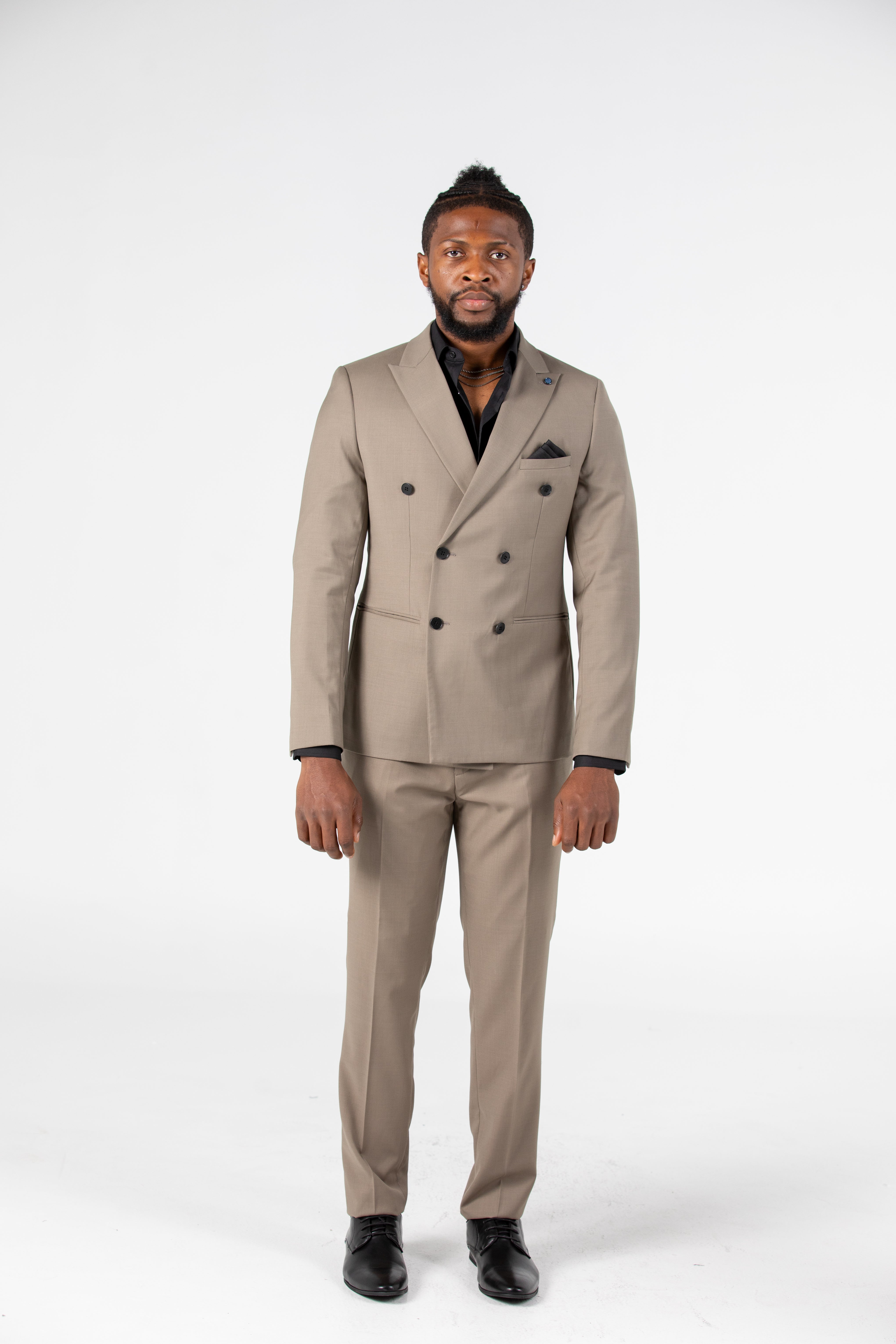 Salvatore Camel Suit Jacket