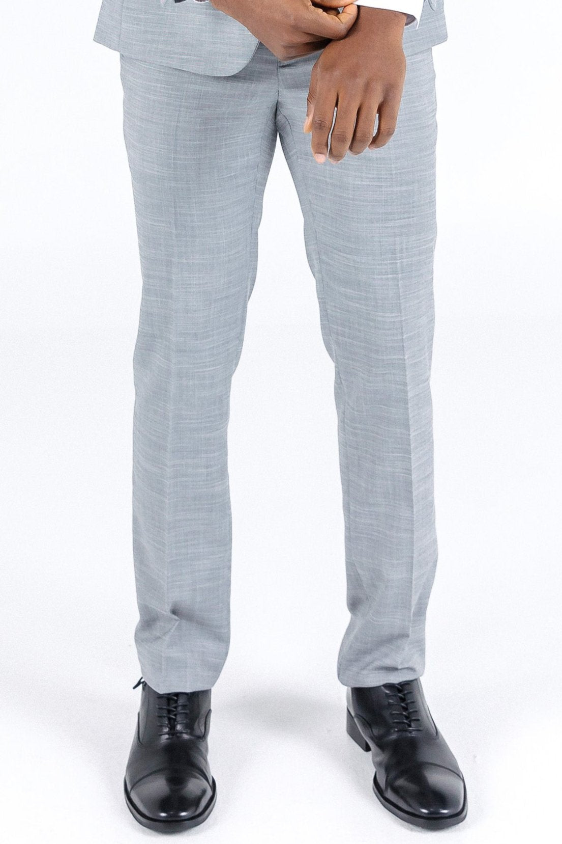 Miguel Silver Suit Trousers