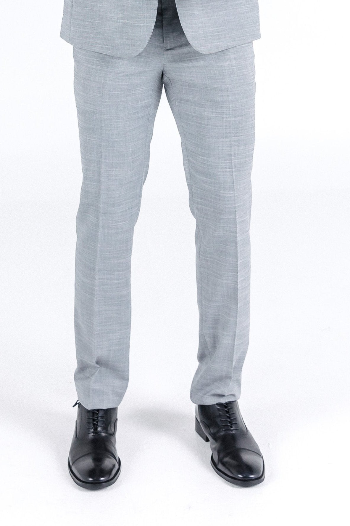 Miguel Silver Suit Trousers