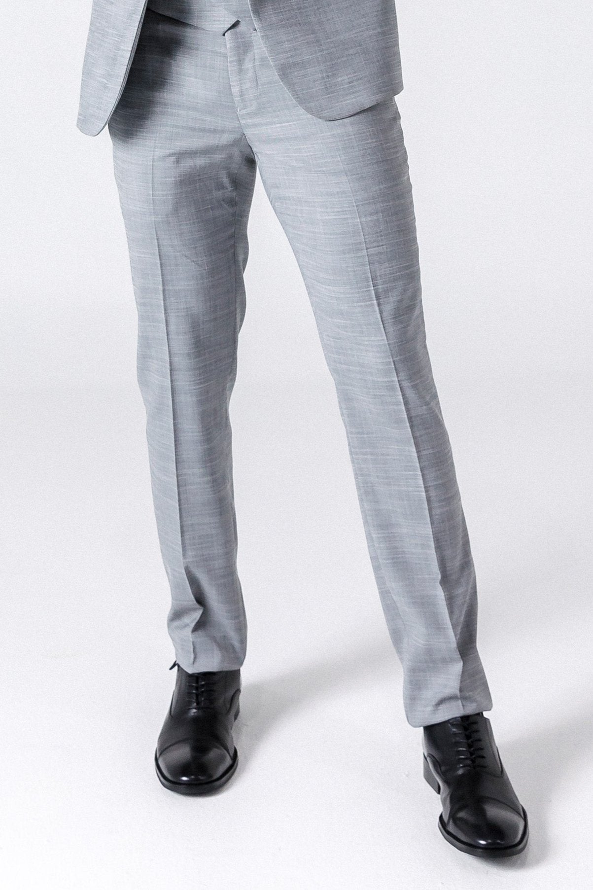 Miguel Silver Suit Trousers