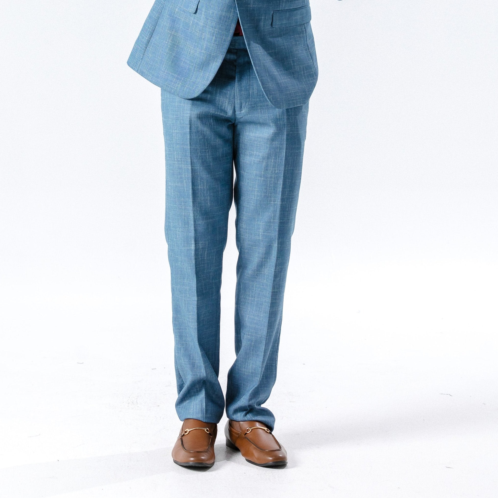 Arthur Light Blue Suit Trousers