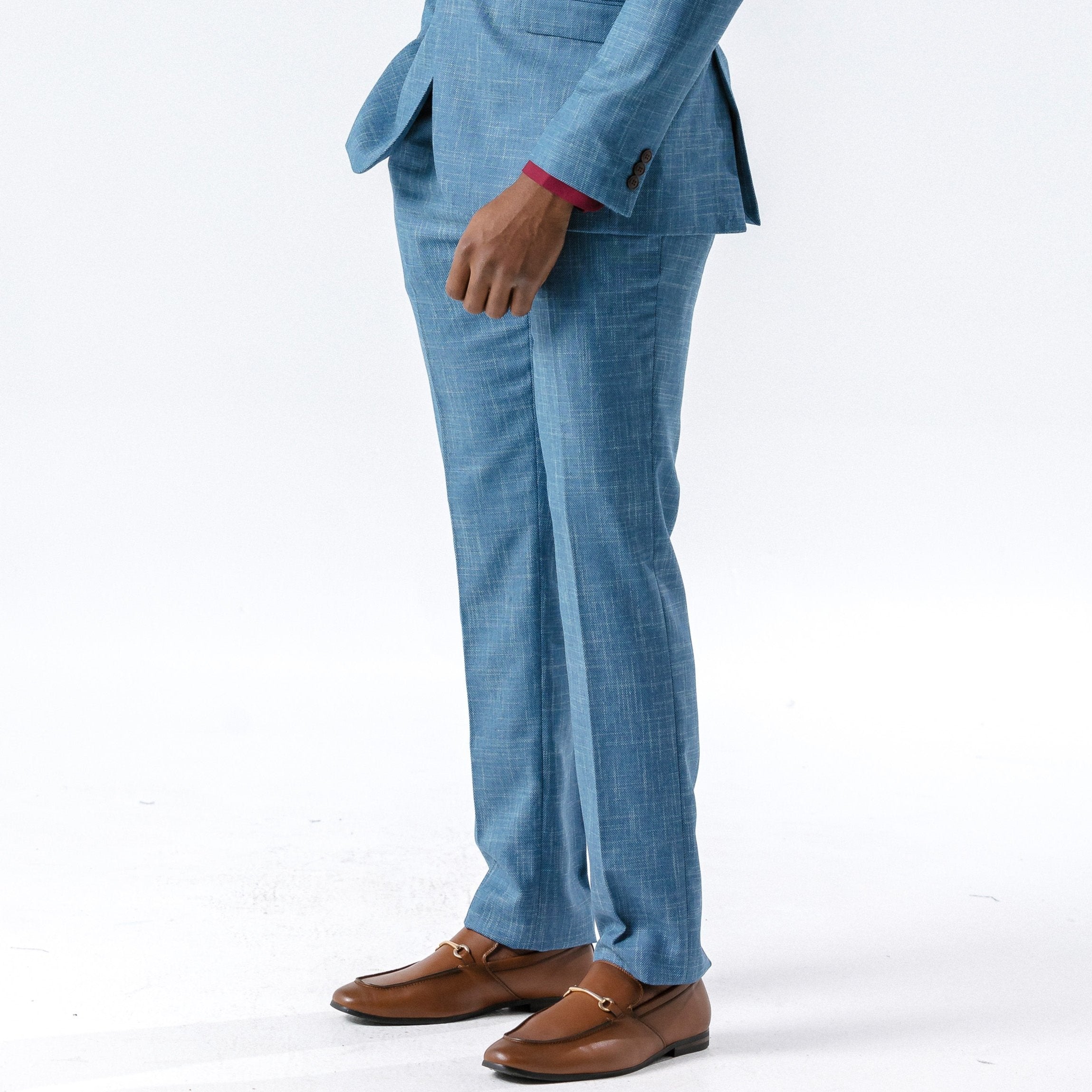 Arthur Light Blue Suit Trousers