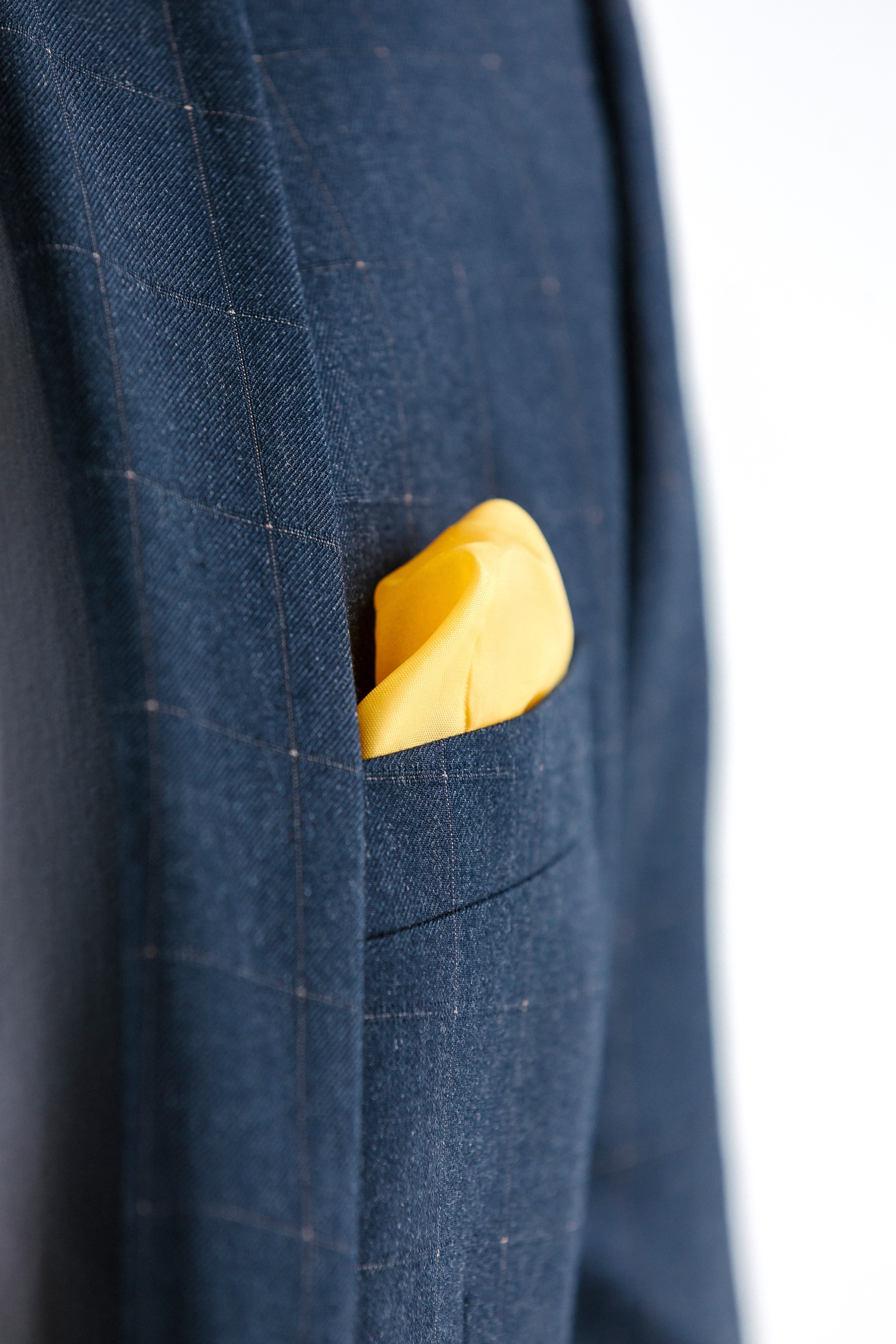 Shoreditch Fine Gold Check Suit Jacket