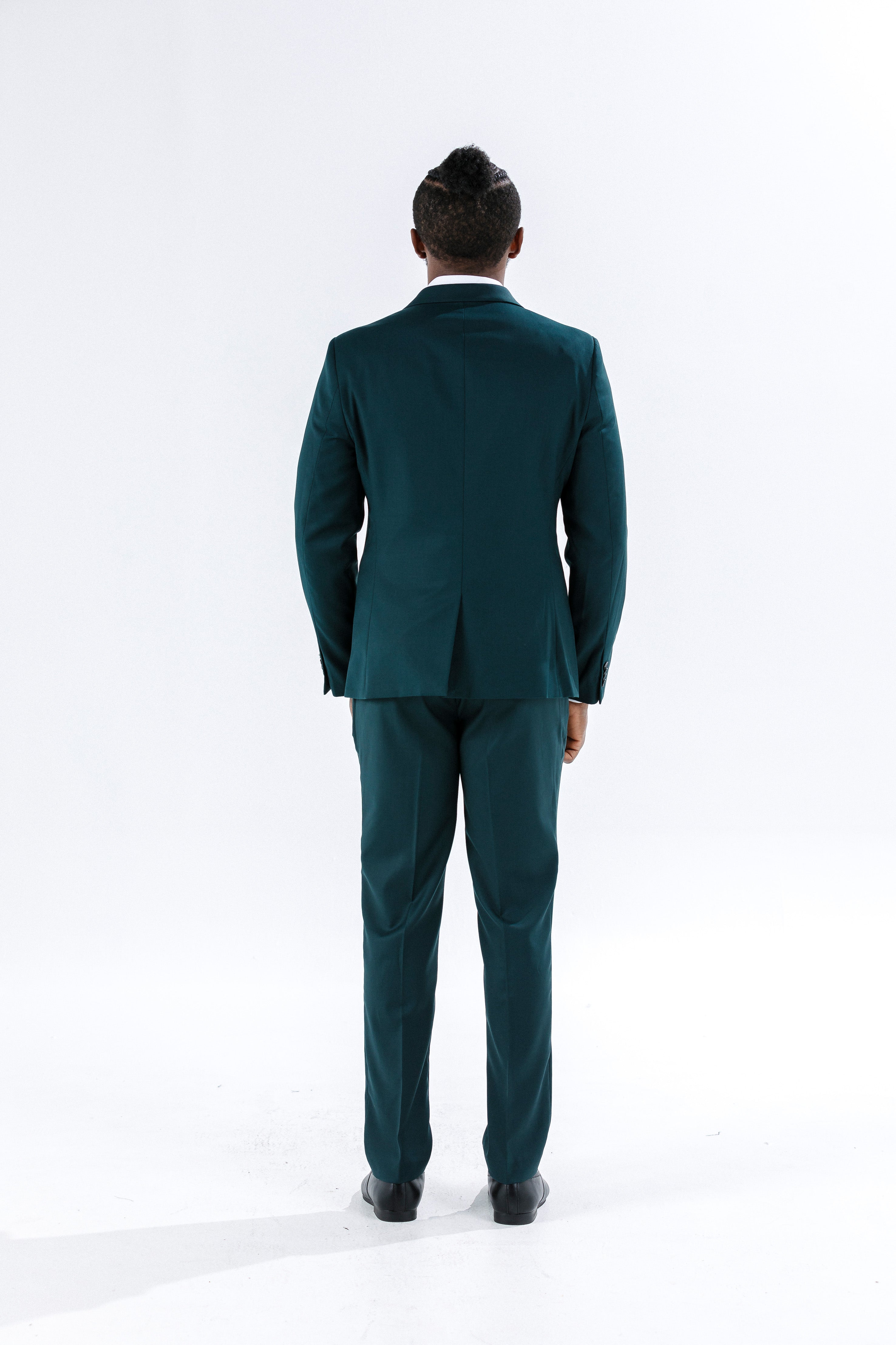Salvatore Forest Green Suit Jacket