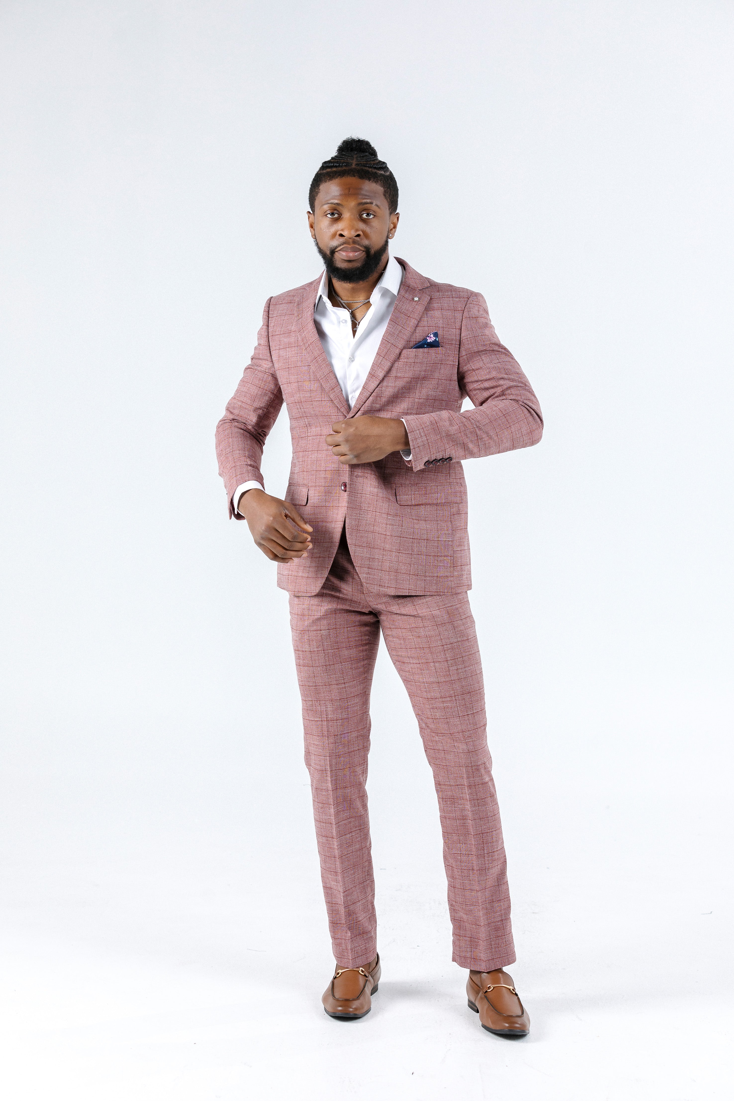 Foreman Pink Suit Jacket