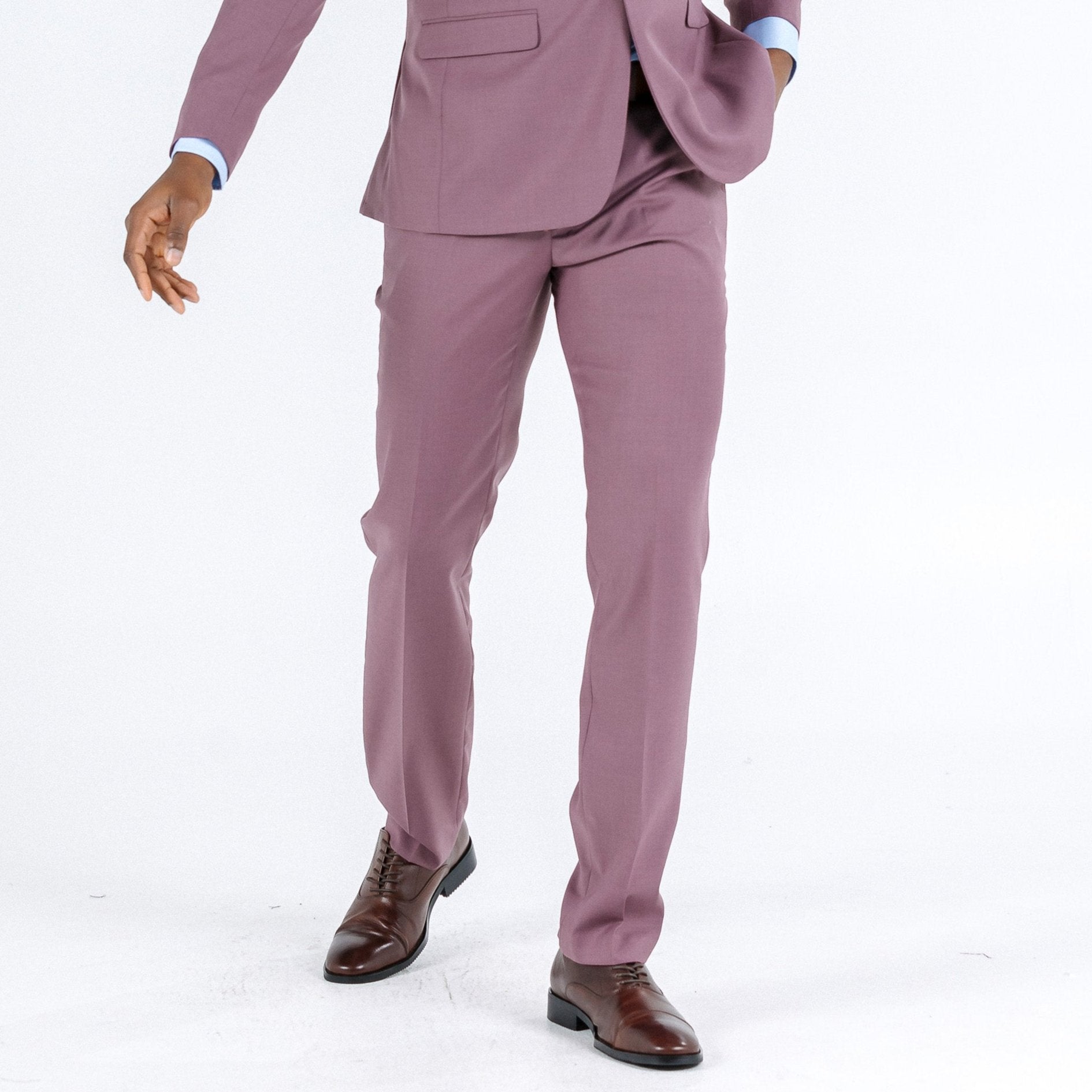 Pablo Pink Suit Trousers
