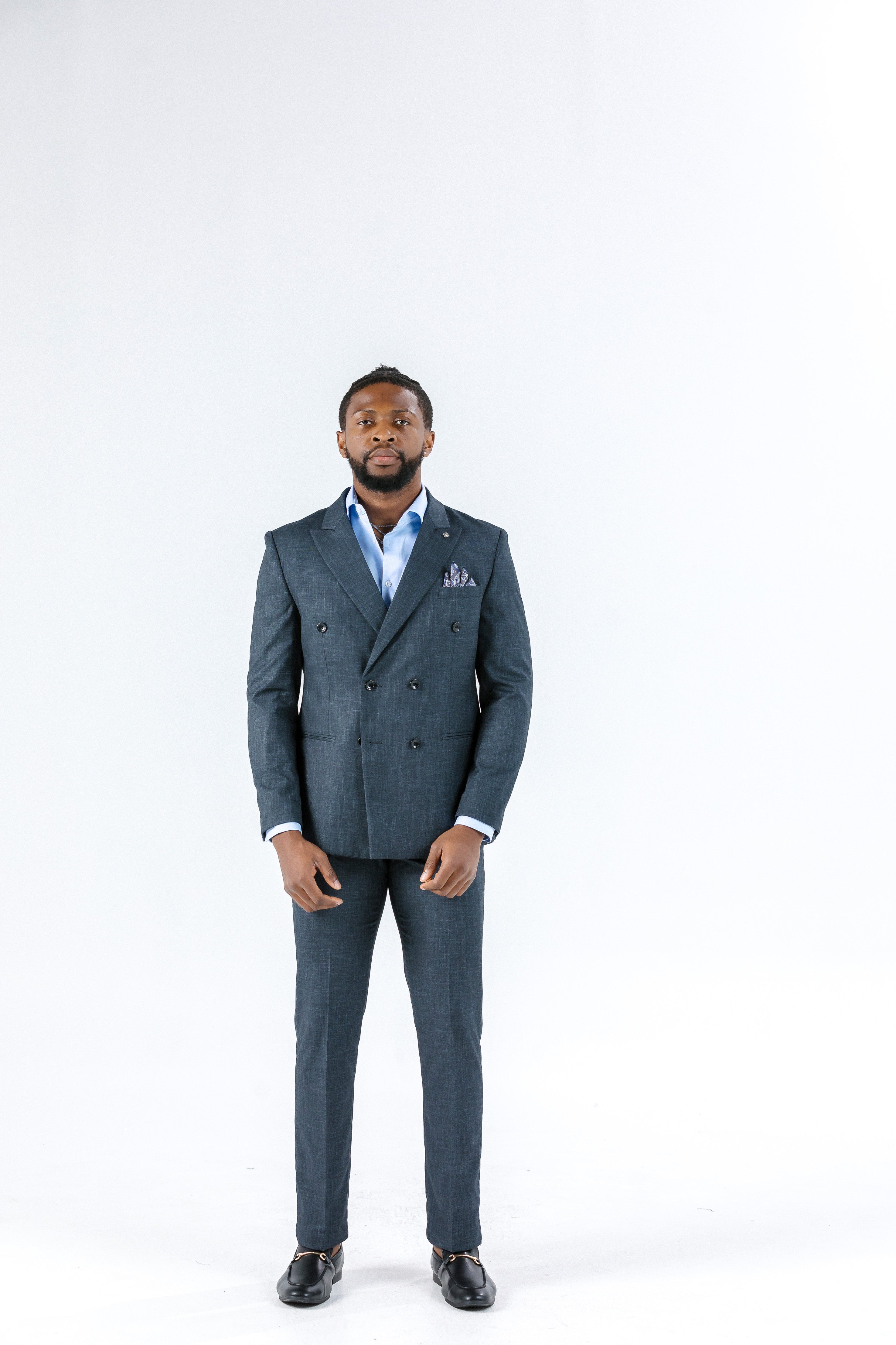 Adam Charcoal Suit Trousers