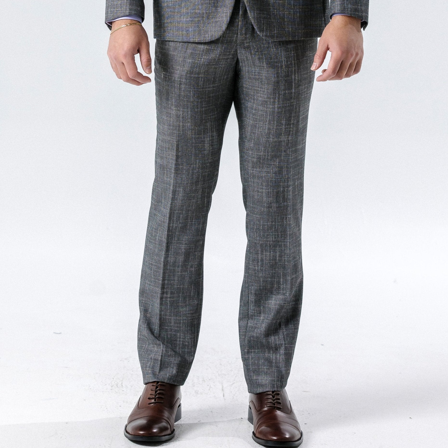 Arthur Charcoal Suit Trousers