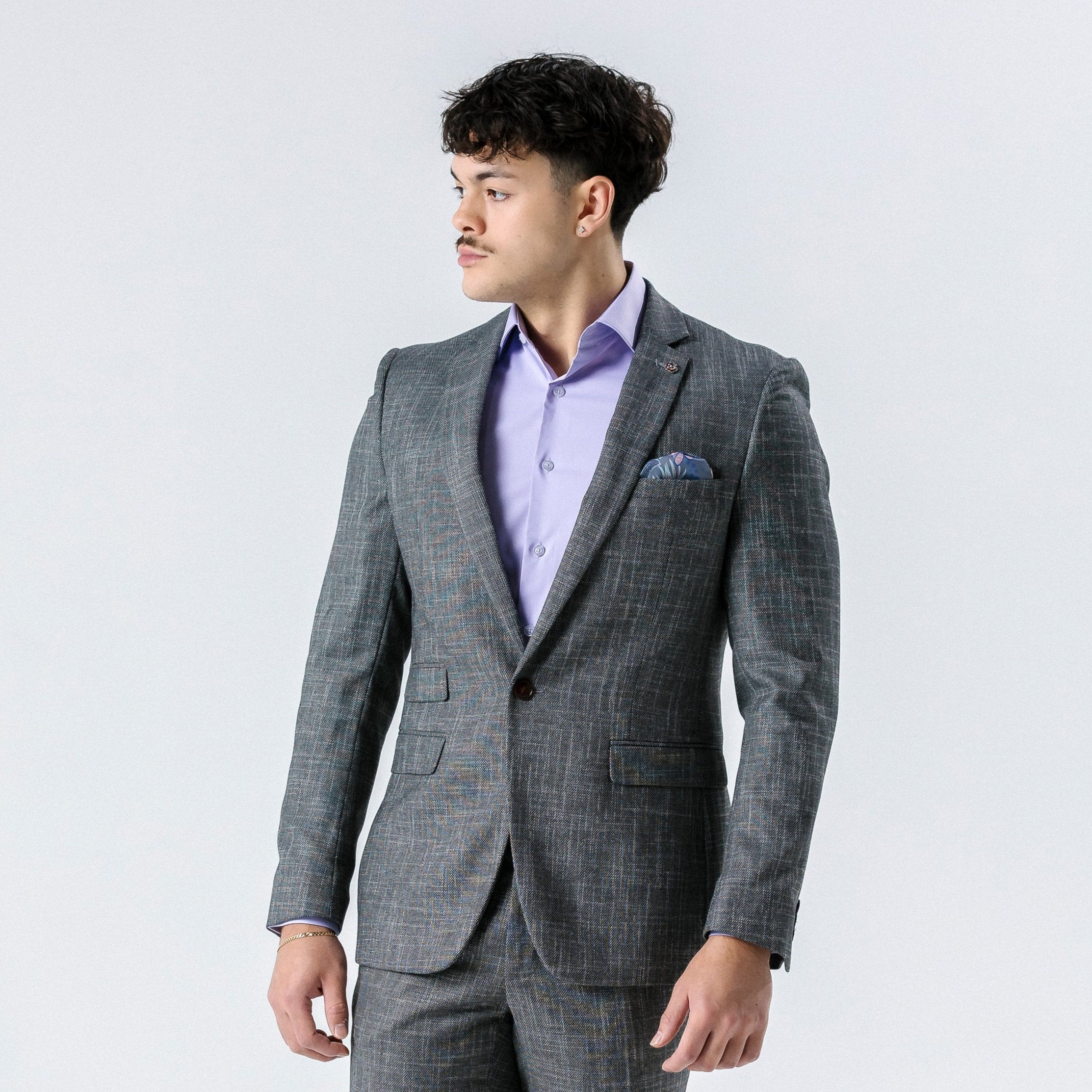 Arthur Charcoal Suit Jacket
