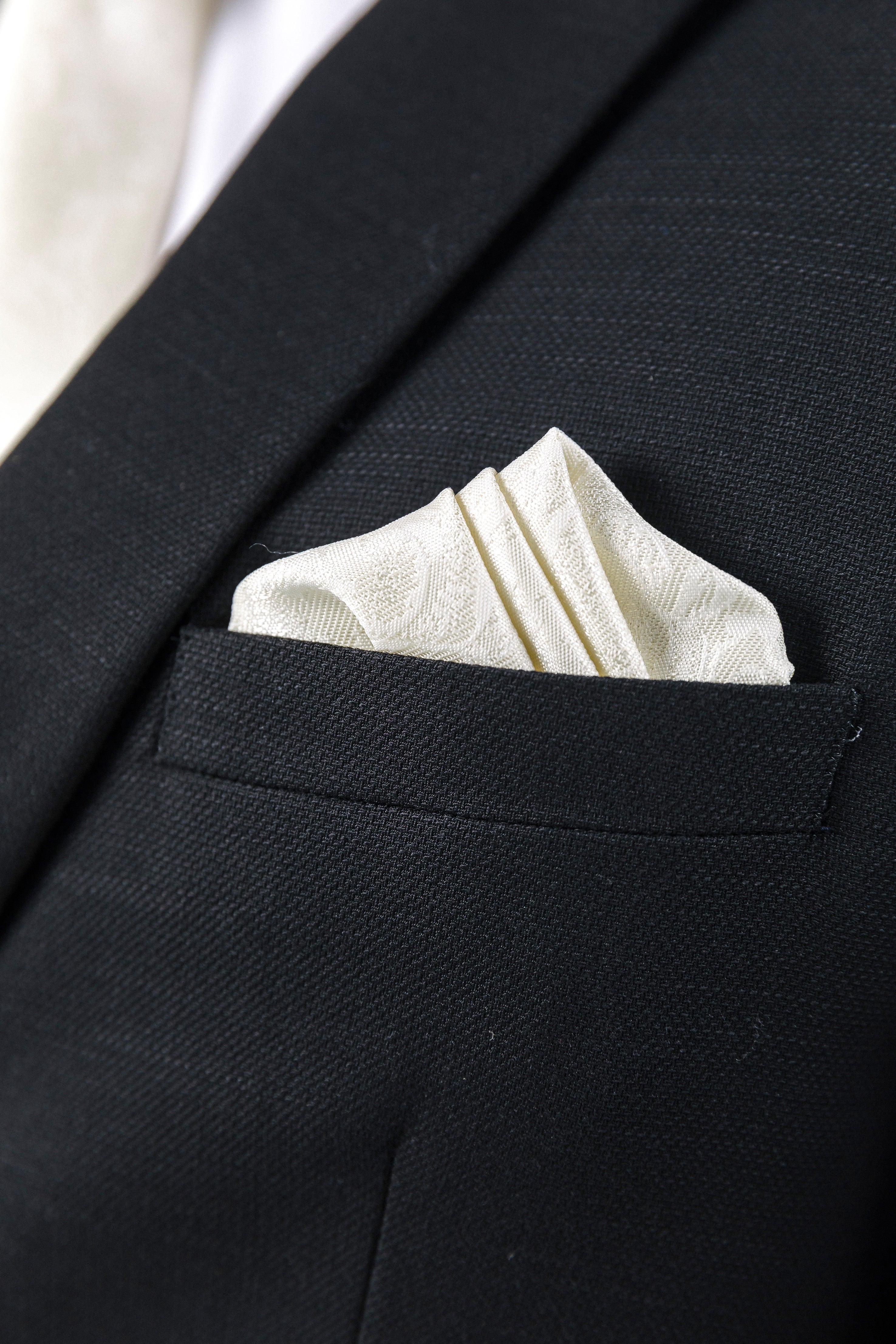 Massimo Black Textured Double Breasted Suit Jacket