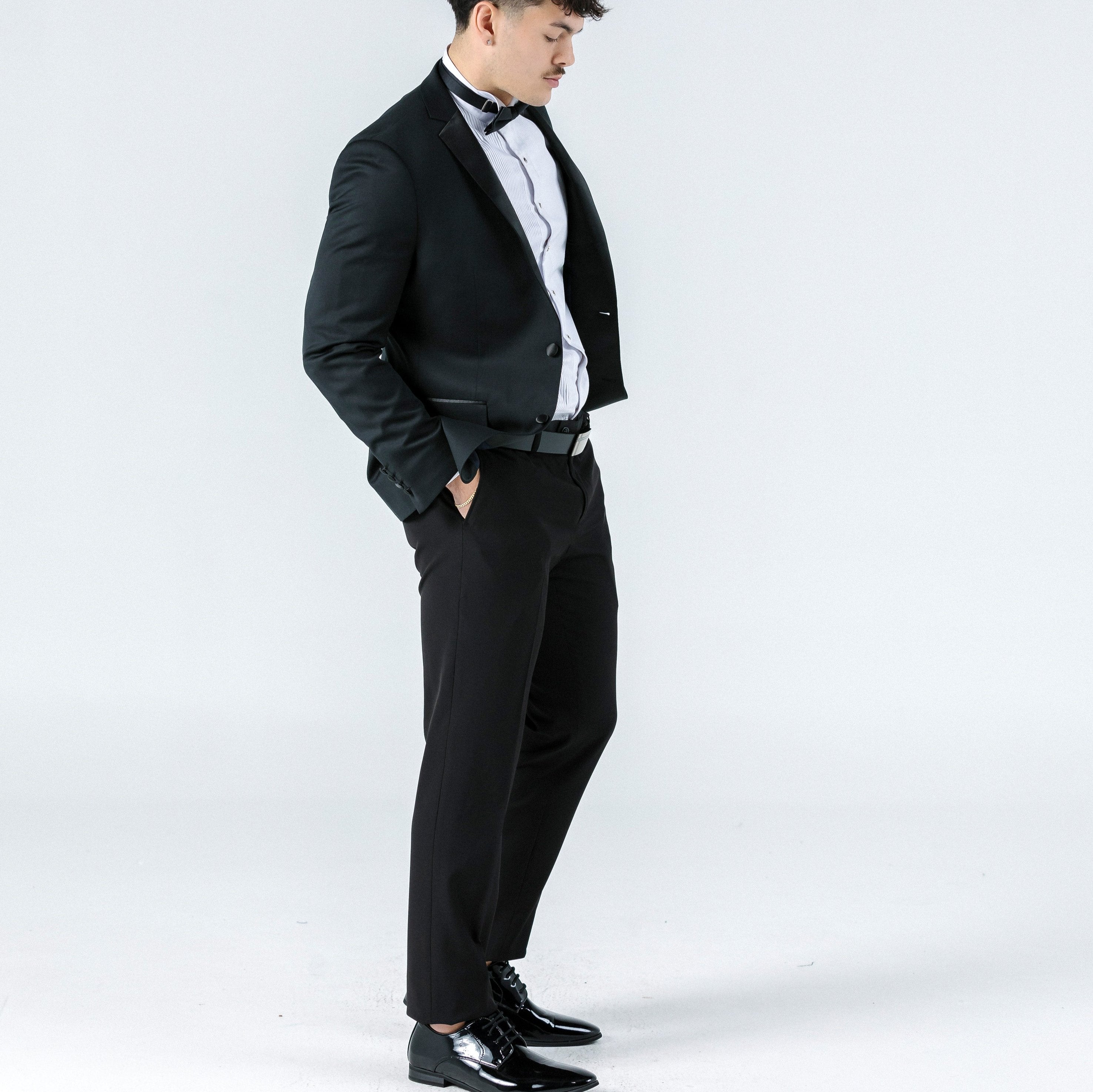 Van Heusen Black Suit Trousers