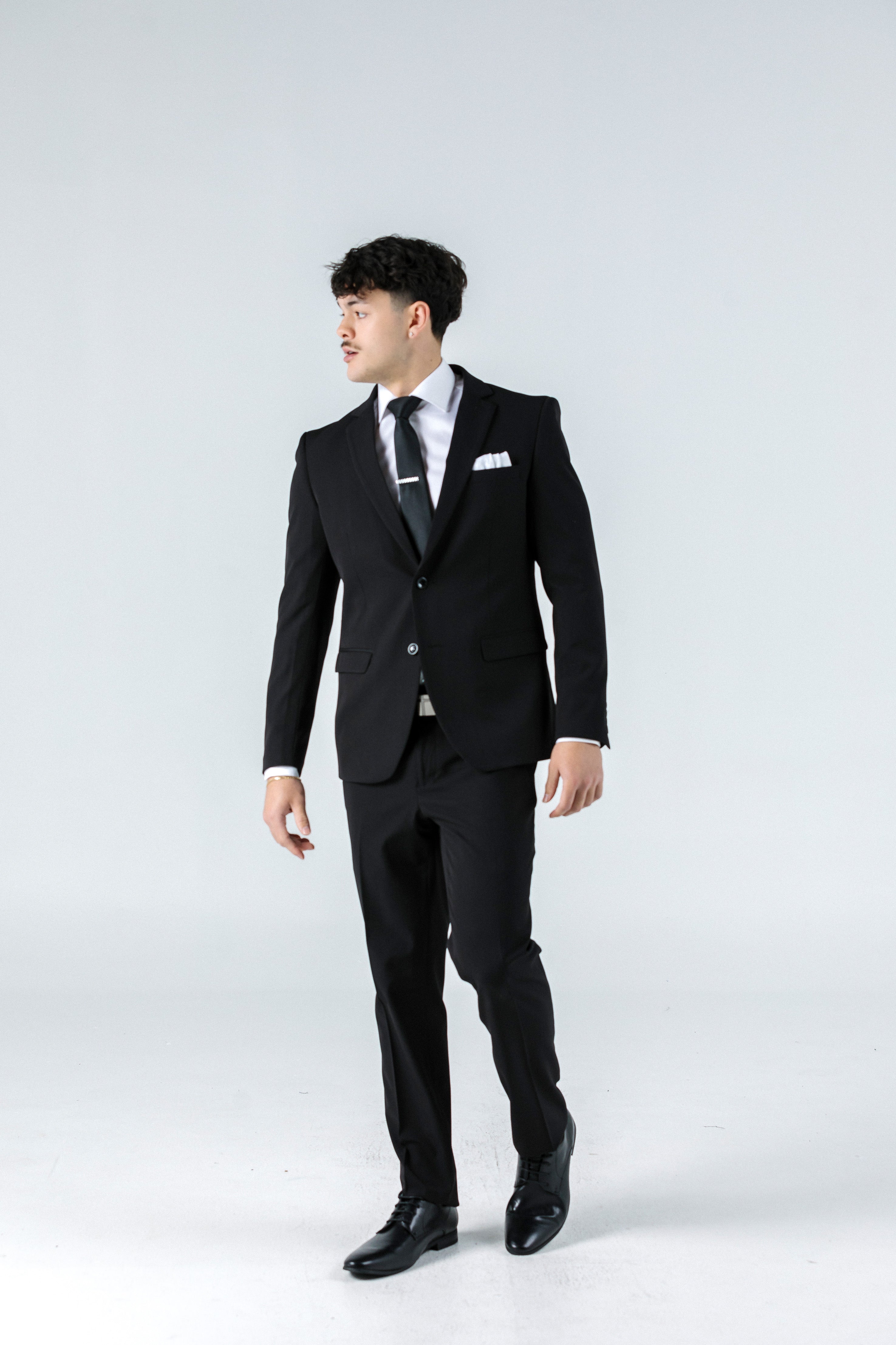 Marcus Black Strech Suit Jacket
