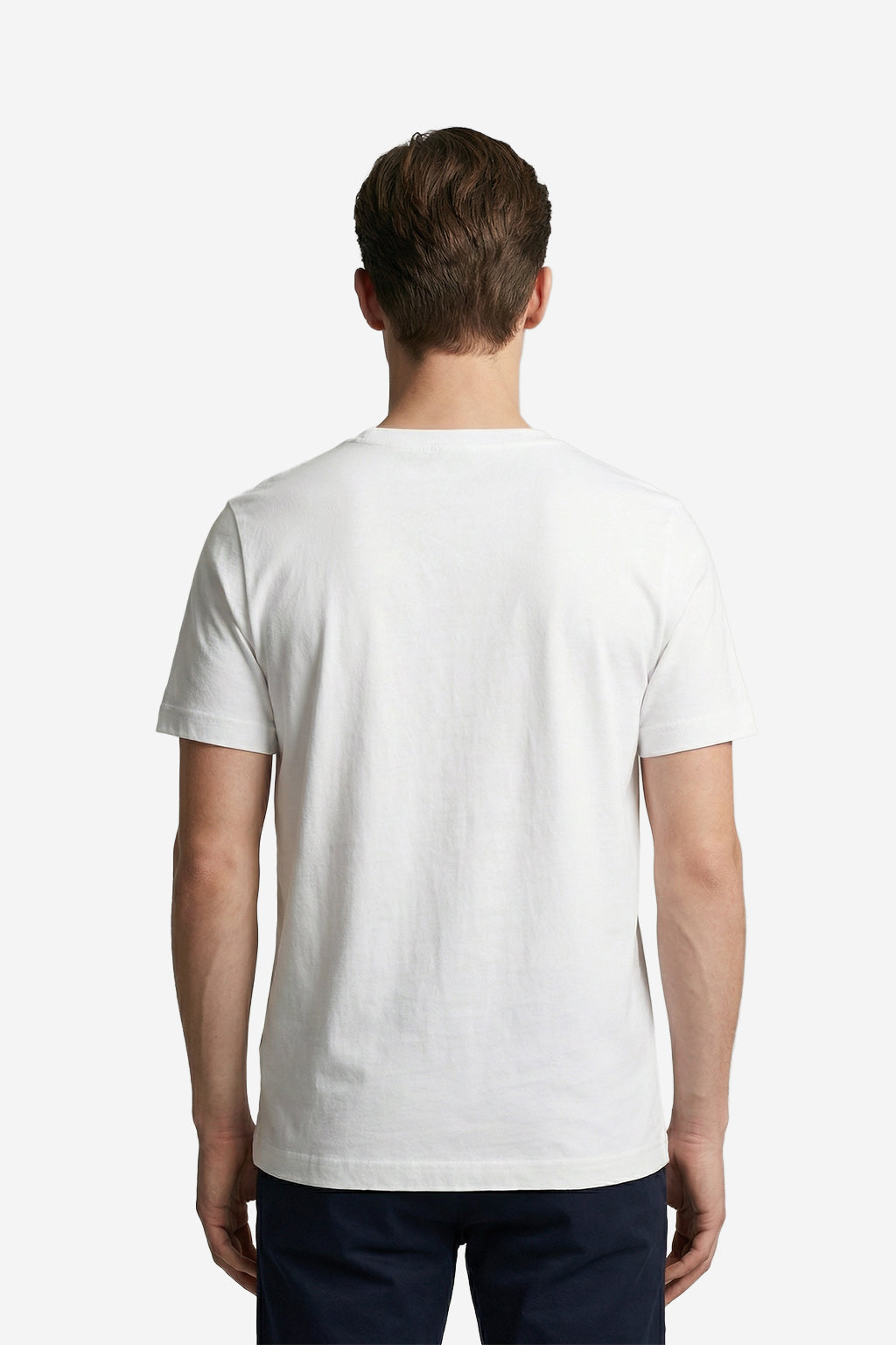 Tommy Hilfiger White Flag Embroidery Tee