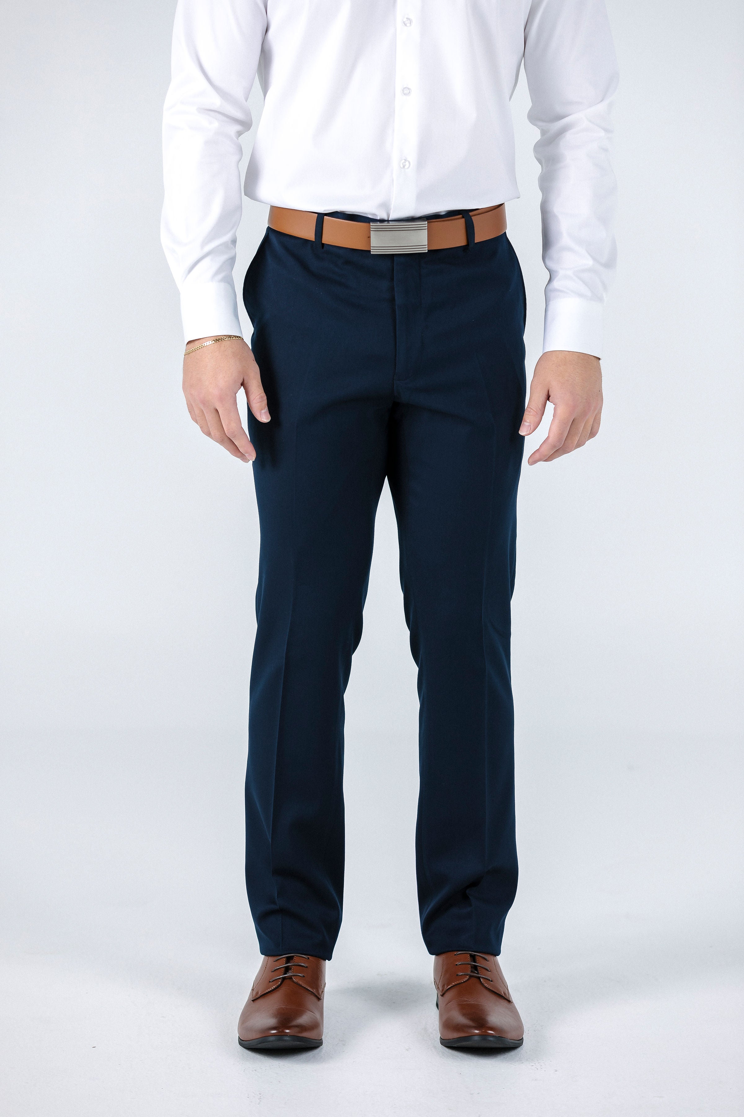Canterbury Navy Suit Trousers Trousers