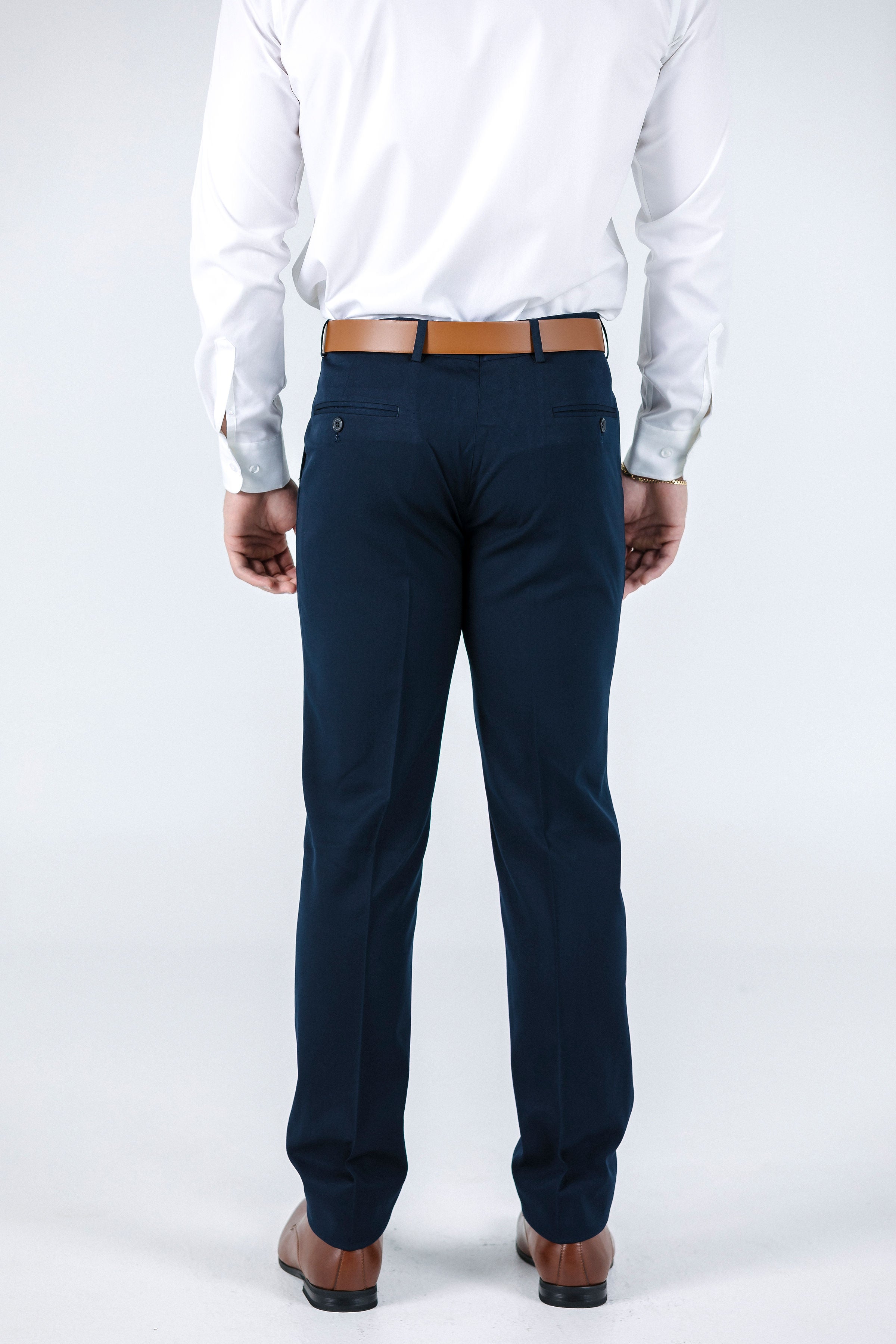 Canterbury Navy Suit Trousers Trousers