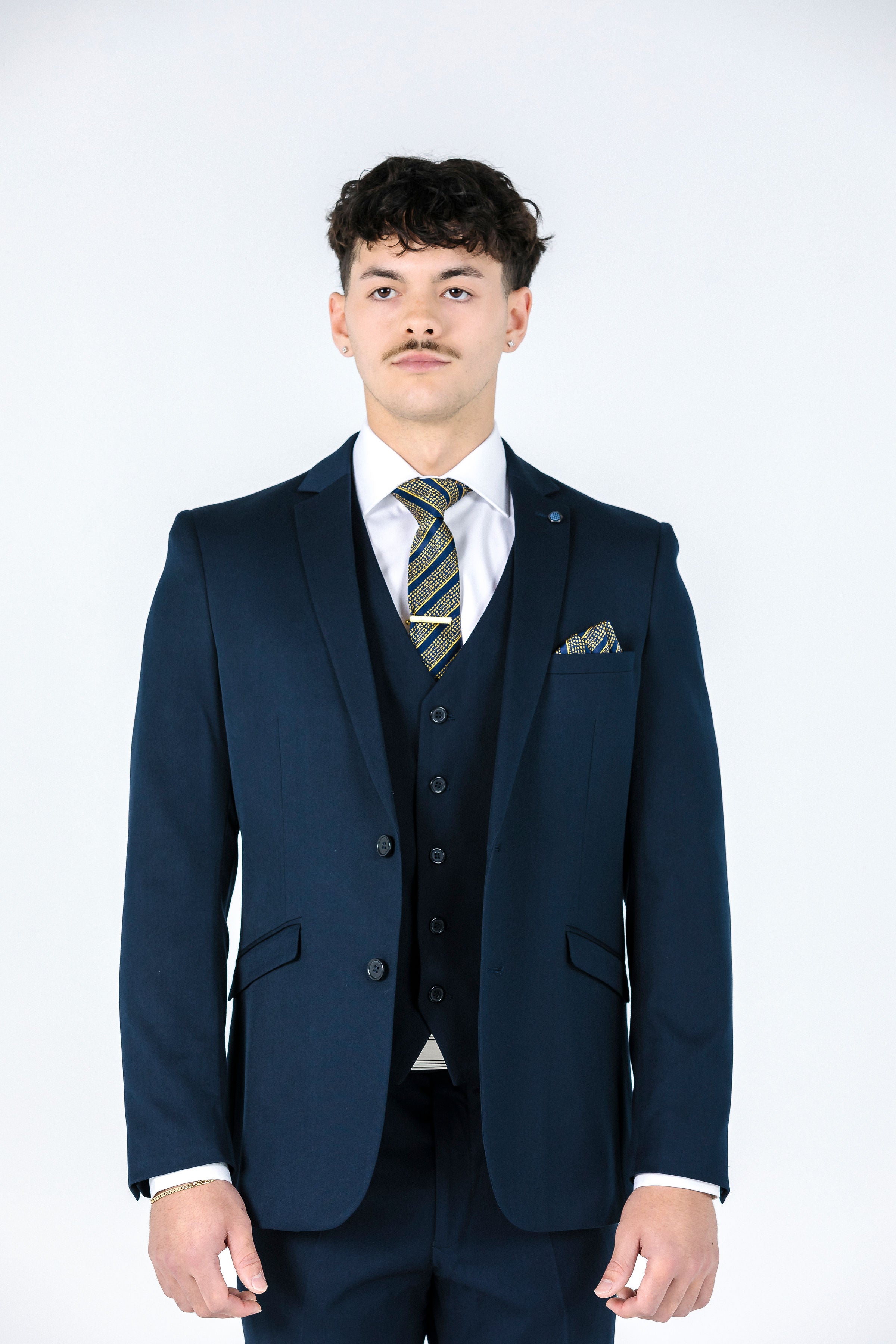 Canterbury Navy Waistcoat Waistcoat