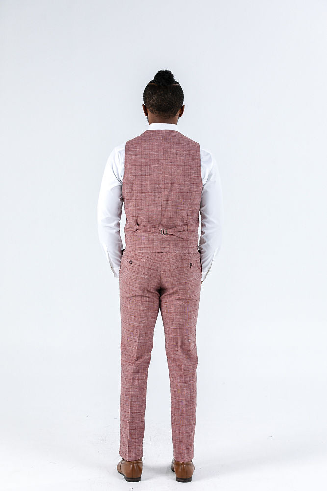 Foreman Pink Waistcoat