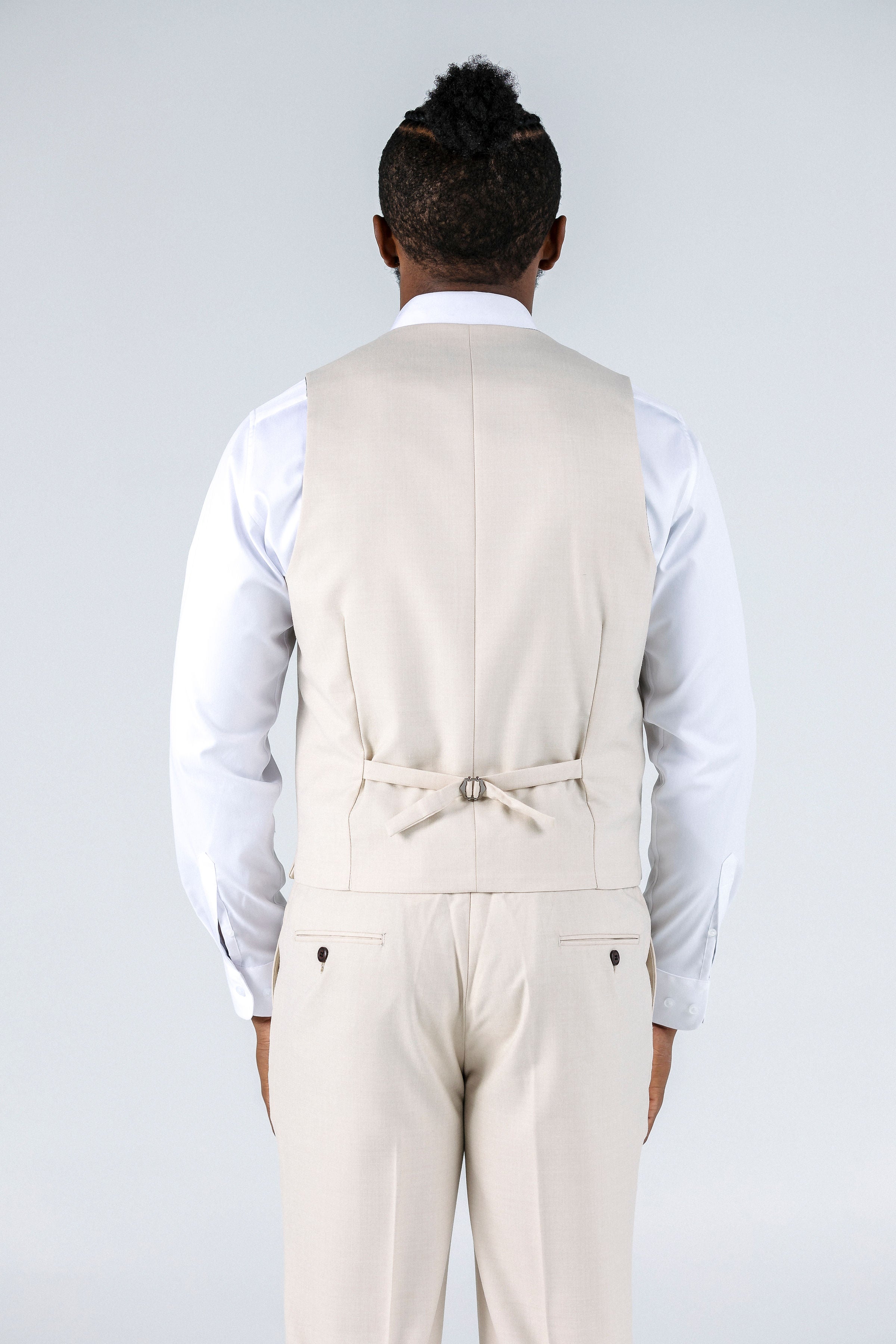 Pablo Beige Waistcoat