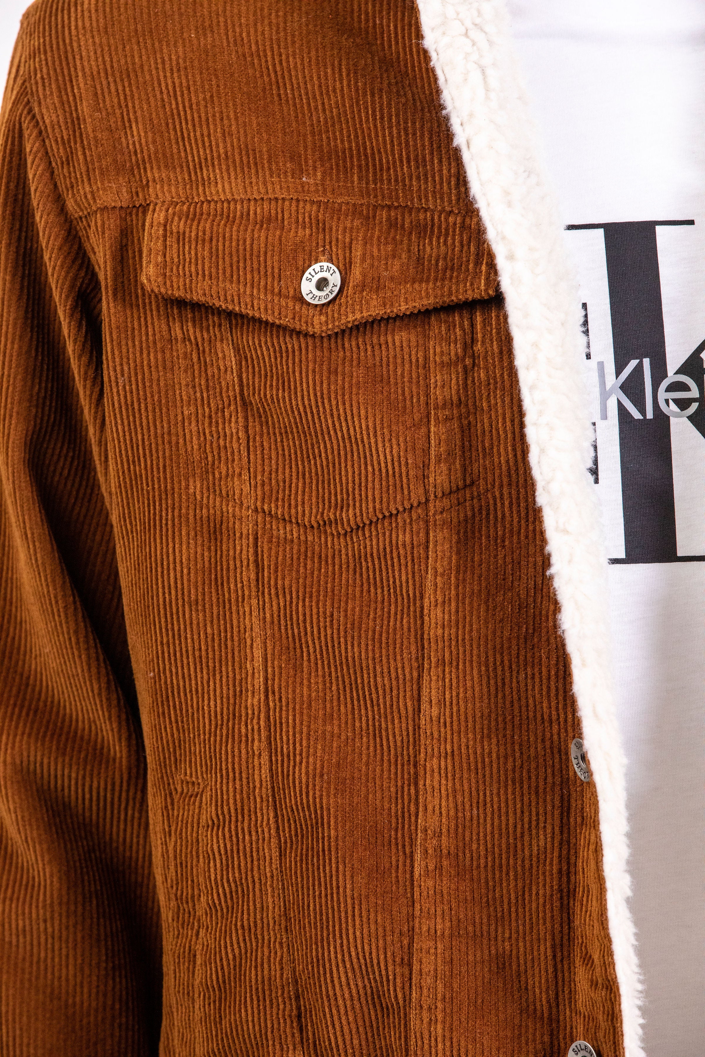 Silent Theory Tan Shook Cord Jacket