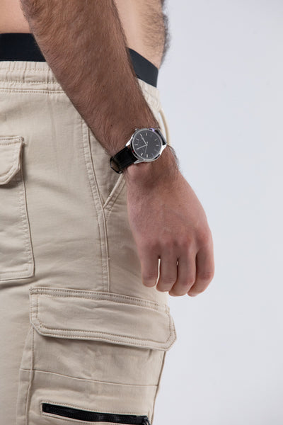 Alamo Stretch Cream Cargo Pants