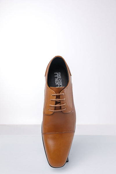 Seven Men Tan Dress Shoe Shoes