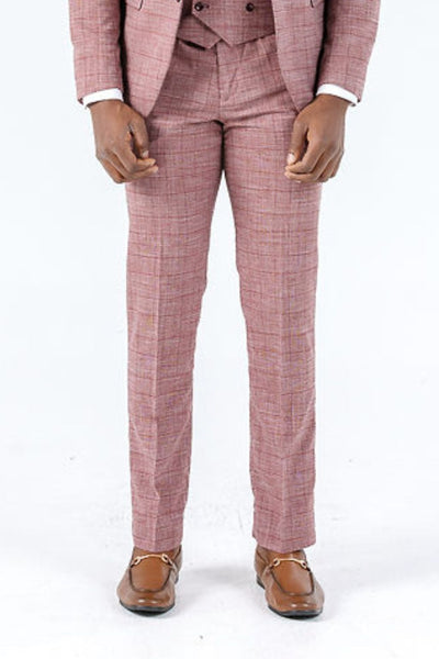 Foreman Pink Suit Trousers