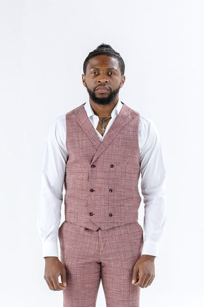 Foreman Pink Waistcoat
