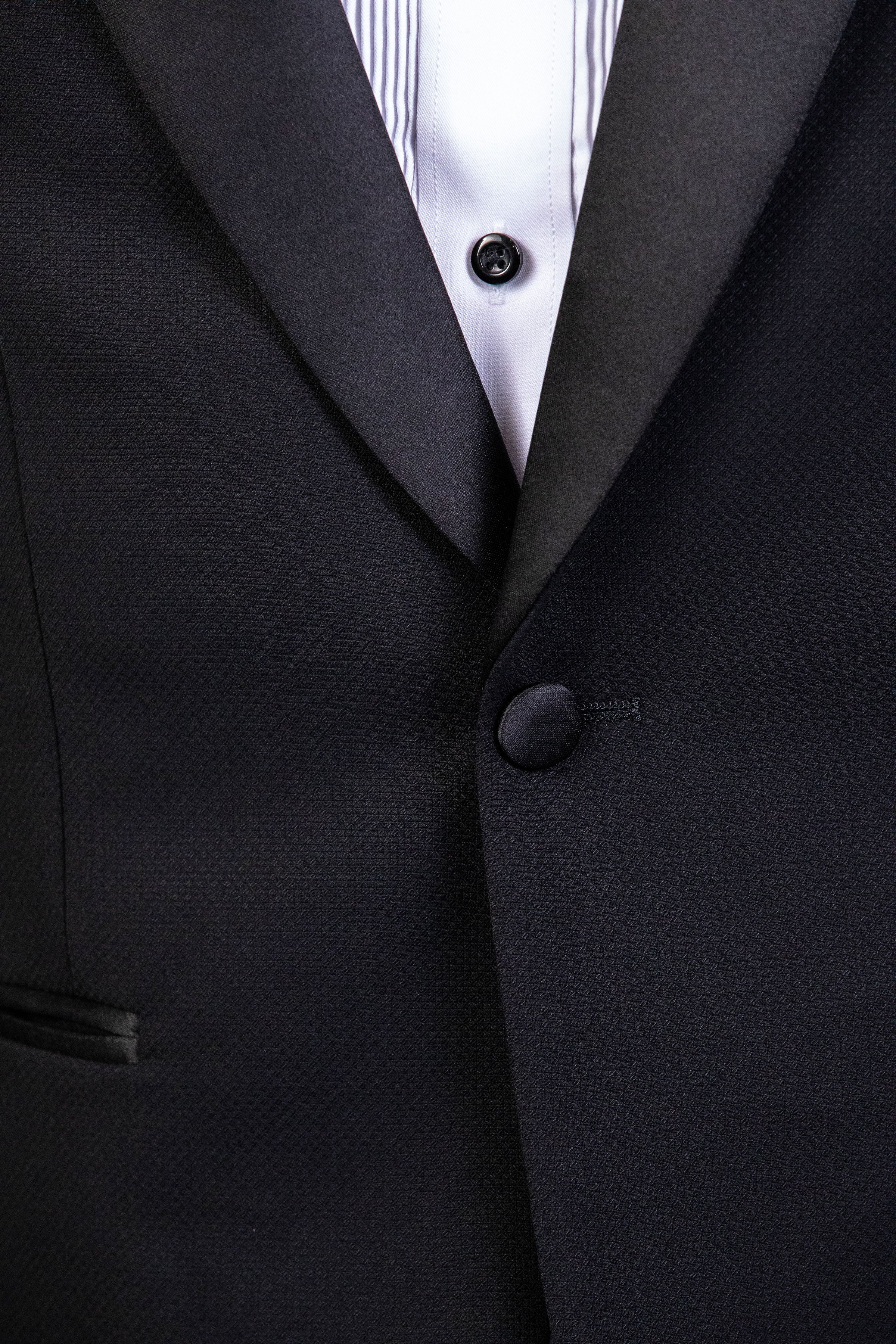 Gotti Tuxedo Black Suit Jacket